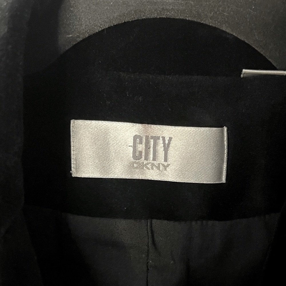 🖤🔥City DKNY Black Blazer/Size 10 - Picture 3 of 5